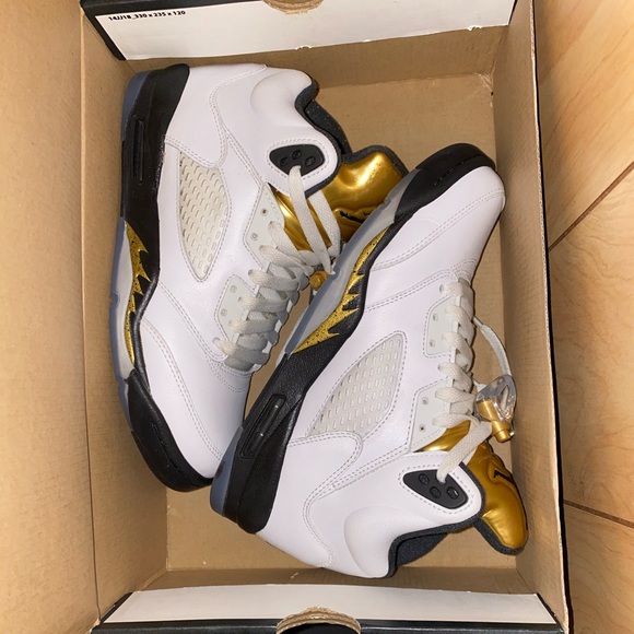 jordan 5s olympic gold